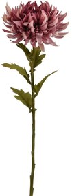 Sztuczna kwiat Chryzantema 62 x 18 cm, stary róż