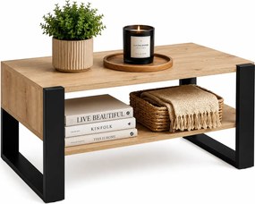 Ława dwupoziomowa dąb artisan E8-E46