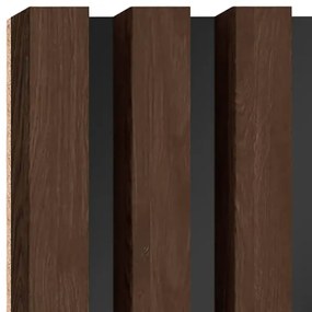 Akustyczne panele lamelowe 2 szt. orzech N1-L25