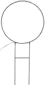 Dekoracyjny okrąg świetlny LED Star Trading Barlumi, wys. 120 cm