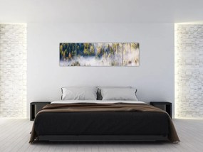 Obraz drzew we mgle (170x50 cm)