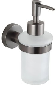 Mexen Remo dozownik do mydła, gun gray szczotkowany - 70507388-66