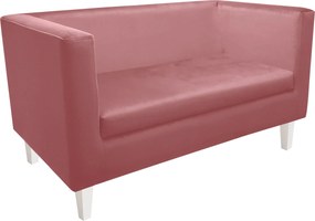 Sofa Monaco : Kolor nogi - Biała, Kolor tkaniny - VELVET - MG58, Typ tkaniny - Velvet, Wysokość nogi - 20 cm