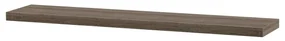 Półka ścienna 120 cm, dąb sonoma ciemny