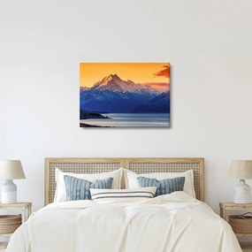 Obraz - Jezioro Pukaki (70x50 cm)