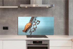 Szklany Panel Akordy na Gitarze