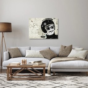 Obraz na szkle - Zawodnik (70x50 cm)