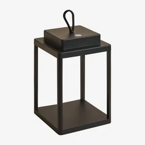 Bezprzewodowa Zewnętrzna Lampa Stołowa Led Z Aluminium Xolara Czarna - Sklum