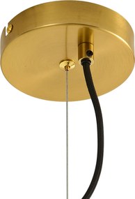 Skandynawska lampa wisząca z opalem 40 cm - Ball 40