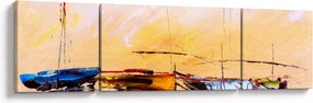 Obraz - Obraz statku (170x50 cm)