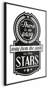 Plakat Big lesson 40x60 cm z ramą czarną bez marginesu ARTGEIST B