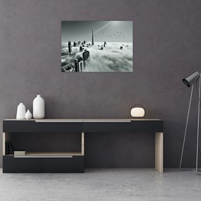 Obraz - Wieżowce w Dubaju (70x50 cm)