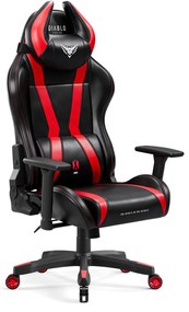 Fotel gamingowy Diablo X-Horn 2.0 King Size, czarno-czerwony
