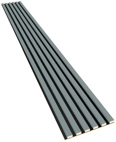 Akustyczne panele lamelowe 2 szt. skandynawska szarość C4-B25