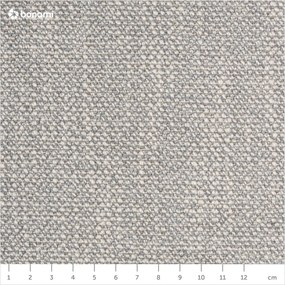 Szare tapicerowane łóżko dwuosobowe ze schowkiem i stelażem 180x200 cm Atesio – Meise Möbel