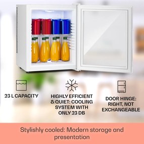 Klarstein Brooklyn 47.5cm 23L Lodówka na Napoje Biały