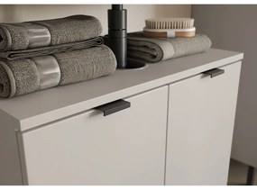 Kremowa szafka pod umywalkę 60x56 cm Arcena – Germania