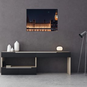 Obraz na szkle Big Bena w Londynie (70x50 cm)