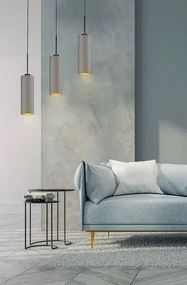 Lampa wisząca glamour na białym stelażu 5 kolorów P1-D20