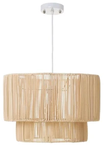 Naturalna rattanowa lampa sufitowa ø 38 cm Natural Way – Casa Selección