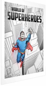 Plakat Superheroes 60x90 cm bez ramy z marginesem ARTGEIST B