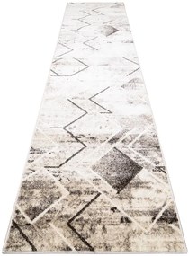 Nowoczesny chodnik dywanowy w geometryczny wzór W1-F50