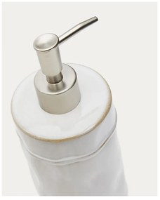 Kremowy dozownik do mydła ceramiczny 650 ml Savel – Kave Home