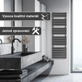 AQUAMARIN Grzejnik łazienkowy pionowy 1600 x 500 mm