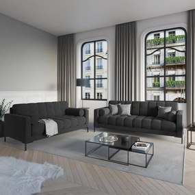 Szara aksamitna sofa Cosmopolitan Design Bali