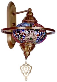 Kinkiet YENI 1xE27/40W/230V brązowy