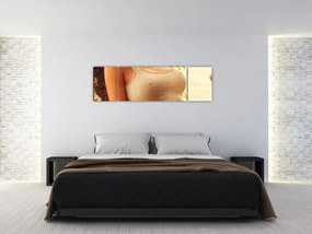 Obraz - Kobieta przy drzewie (170x50 cm)