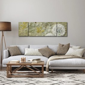 Obraz - Dmuchawce unoszone wiatrem (170x50 cm)