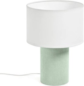 Biało-turkusowa lampka dziecięca Bianella – Kave Home