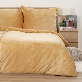 4Home pościel mikroflanela beżowy, 140 x 220 cm, 70 x 90 cm