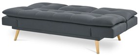 Trzyosobowa sofa ASB-4720 GREY2, ciemnoszara