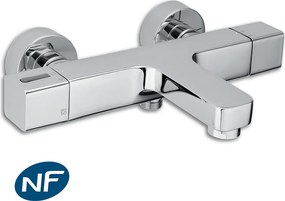 Voluto bateria wannowo-prysznicowa termostatyczna chromowana - Huber