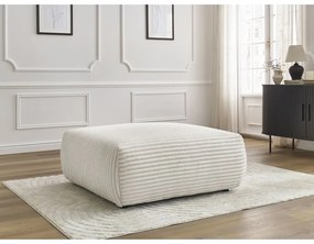 Kremowy sztruksowy podnóżek Lucien – Bobochic Paris