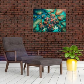 Obraz na szkle - Widok na morze (70x50 cm)