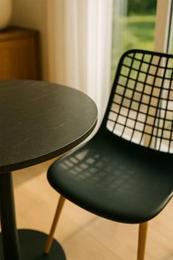 Stó Firro Okrgy 70cm Czarny