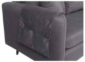 Szara sofa 215 cm Sofia – Balcab Home