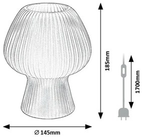 Rabalux 74023 lampa stołowa Vinelle