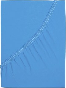 4Home prześcieradło jersey Ideal błękitny, 100 x 200 cm