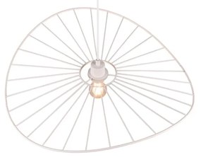 Biała lampa wisząca ø 60 cm Chapeau – Trio