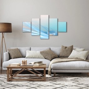 Obraz - Nebieska kropla (125x70 cm)