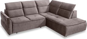 Narożnik MURILLO L z elektryczną regulacją siedziska Prawostronny w tkaninie VOGUE 04 WERSAL