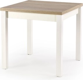 Rozkładany stół Gracjan z białymi nogami