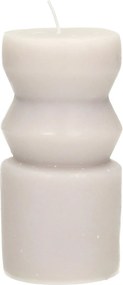 Świeca Cornelia 14cm light grey