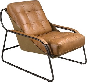 Fotel skórzany brązowy 5155 ANGEL CERDA