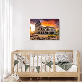 Obraz na szkle - Koloseum w Rzymie (70x50 cm)