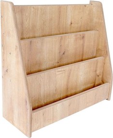 Półka modułowa Premium z płyty MDF dębowej – 10-częściowy system montażu ściennego